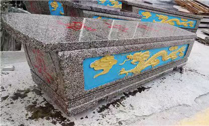 傳統墓園整體石棺